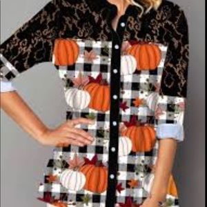 NWOT Beautiful Fall Blouse